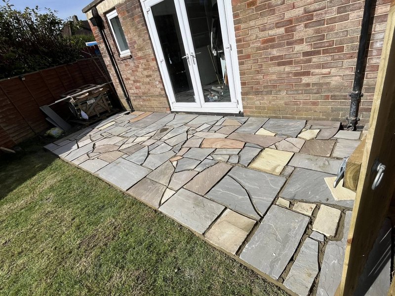 Small Paving Patio